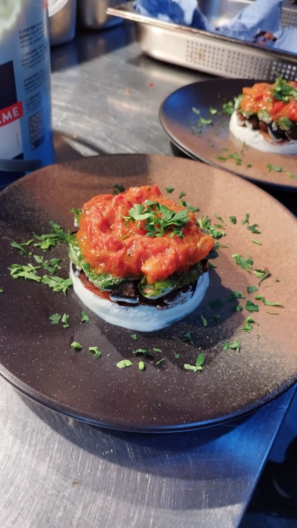 Grilled Aubergine