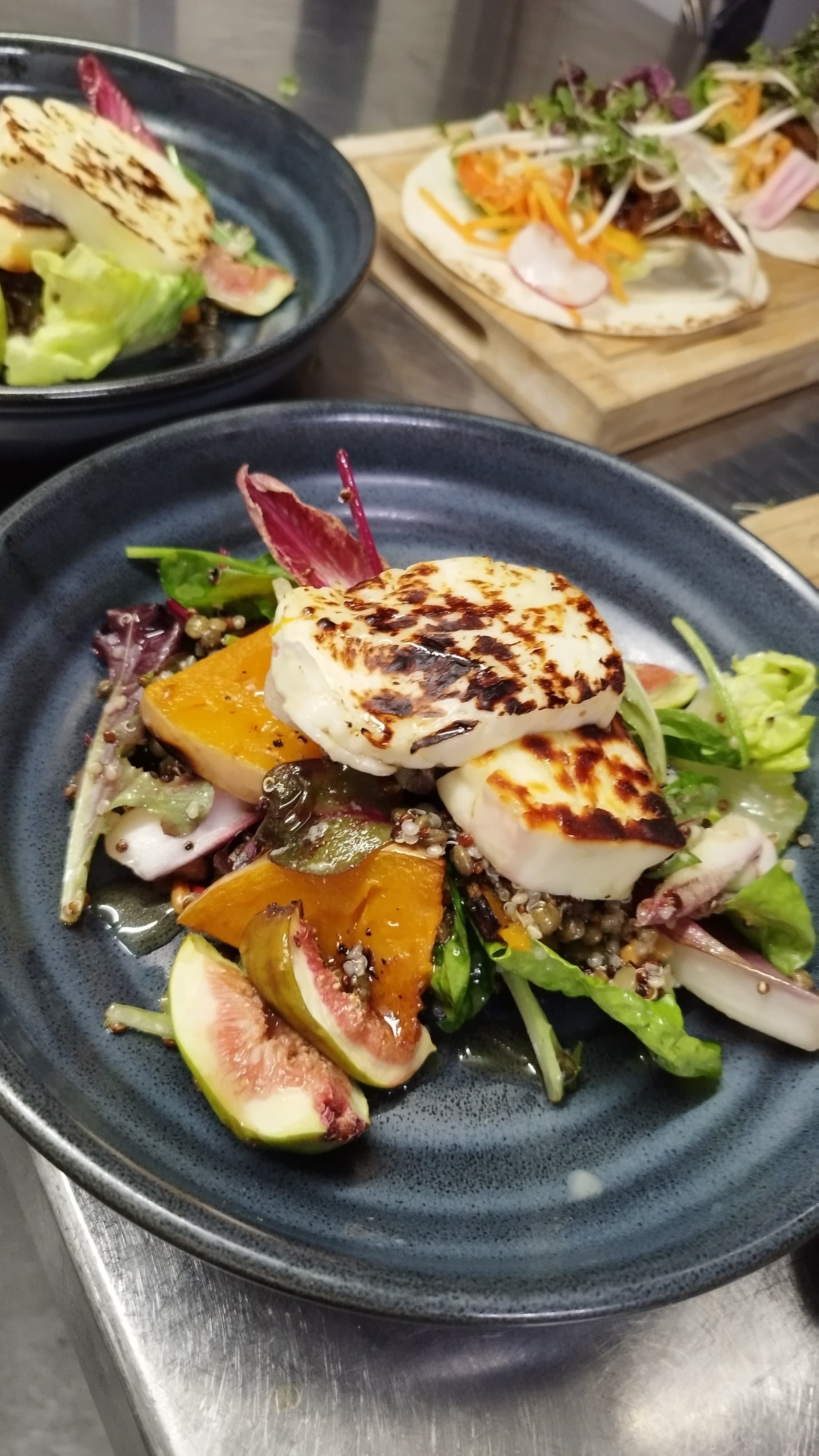 Halloumi & Fig Salad