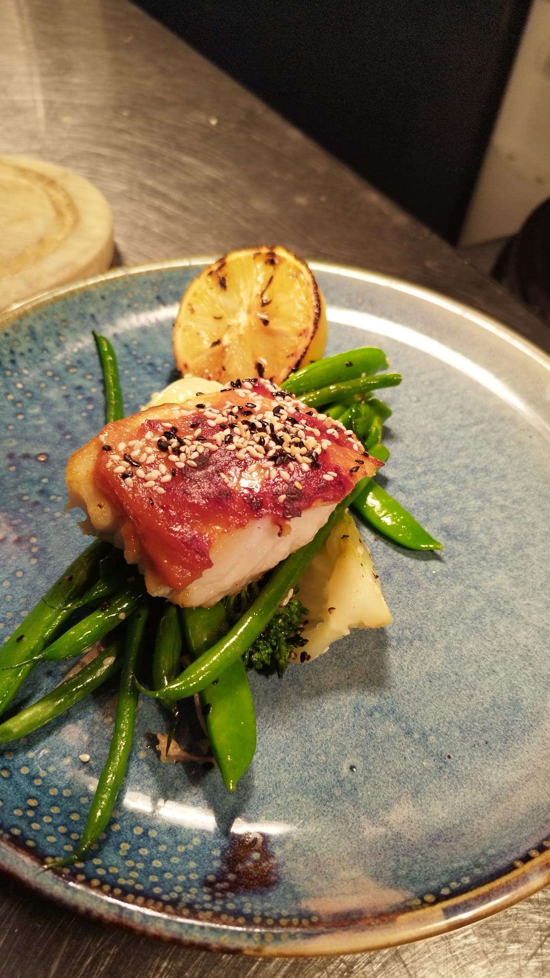 Glazed Sea Bass