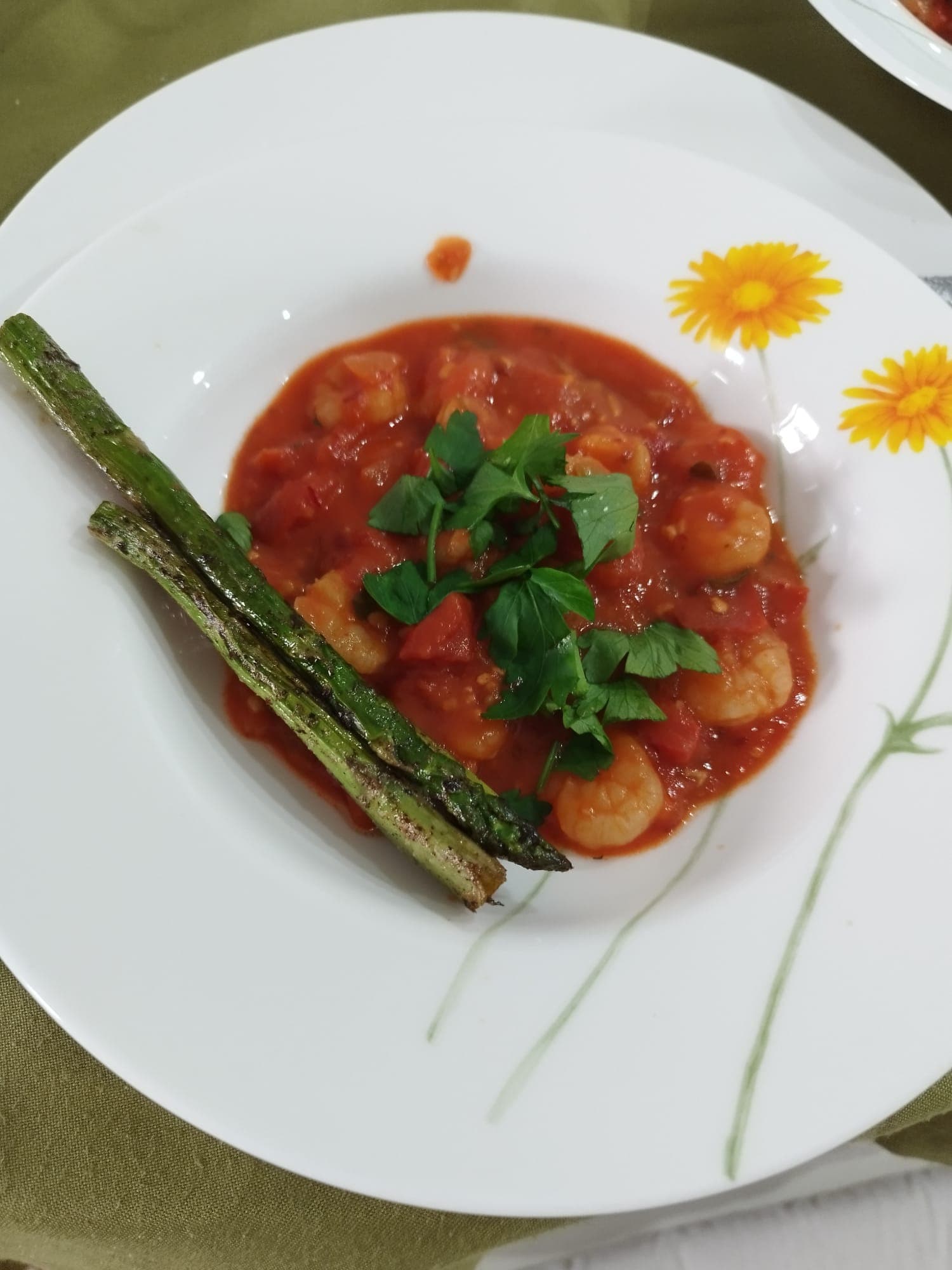 Prawns in Tomato Sauce