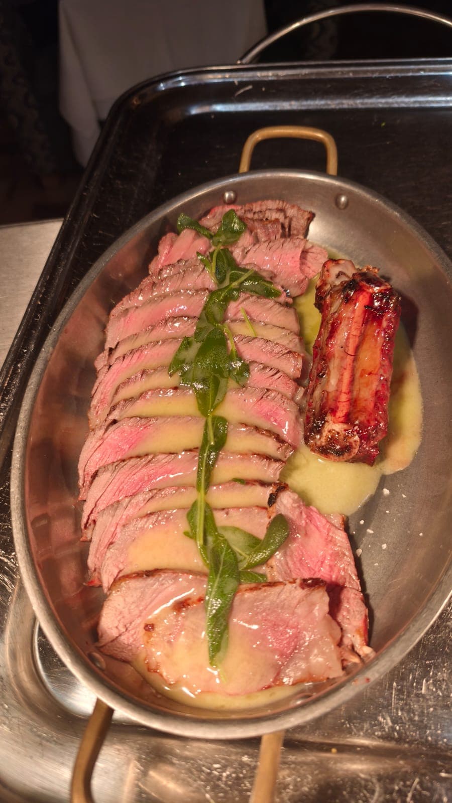 Côte de Boeuf with Bone Marrow